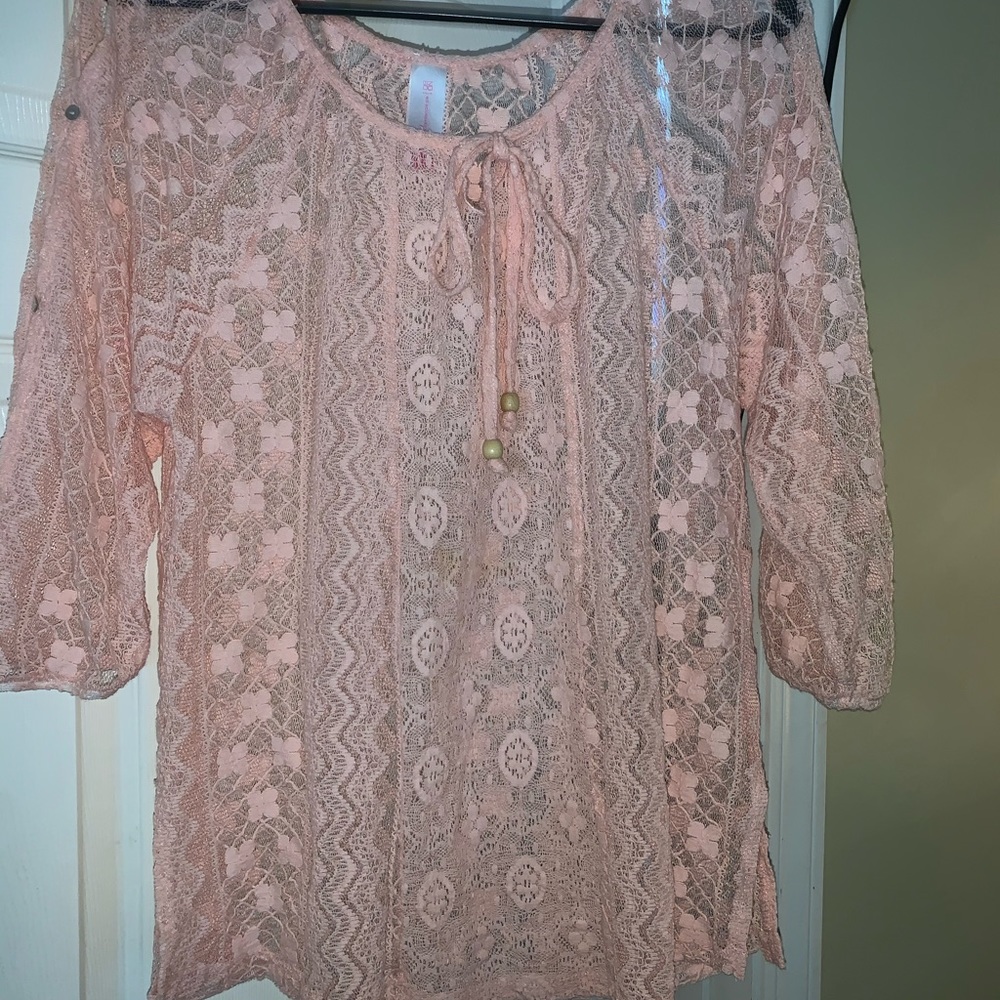 Transparent blouse
